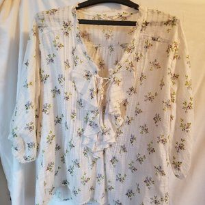 Denim & Supply boho style floral blouse